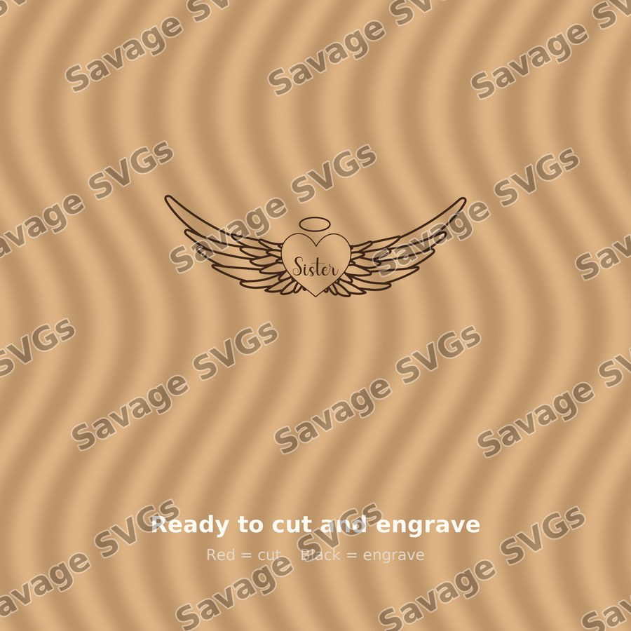 Sister Angel Wings