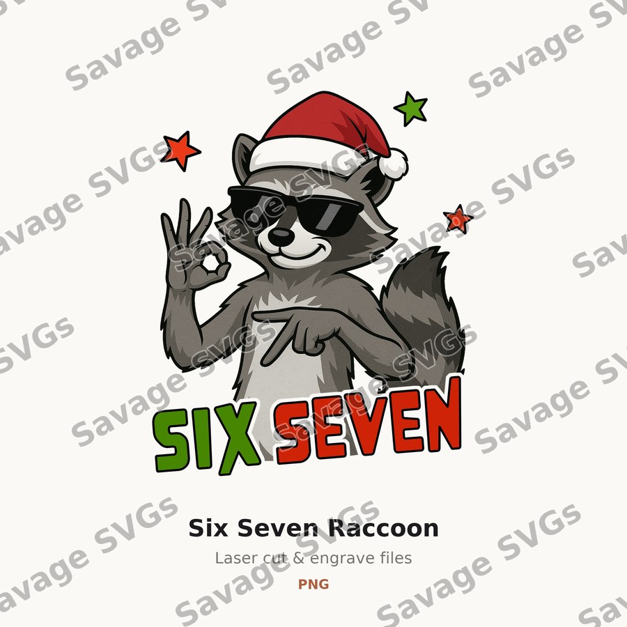 Six Seven Raccoon