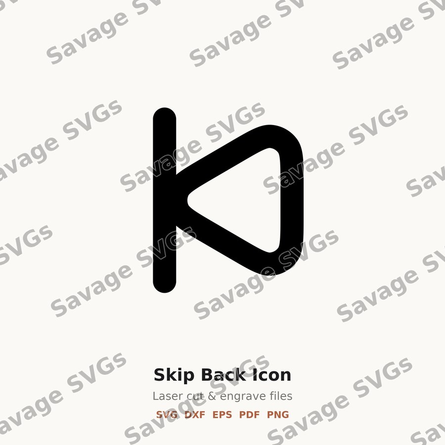 Skip Back Icon