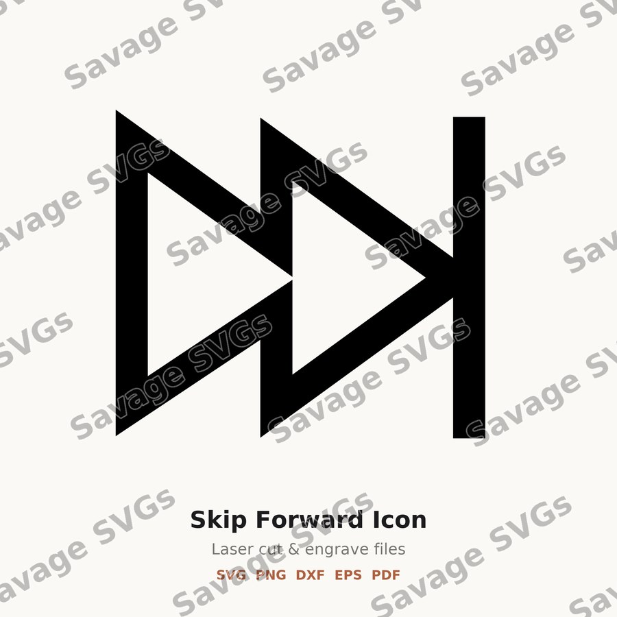 Skip Forward Icon