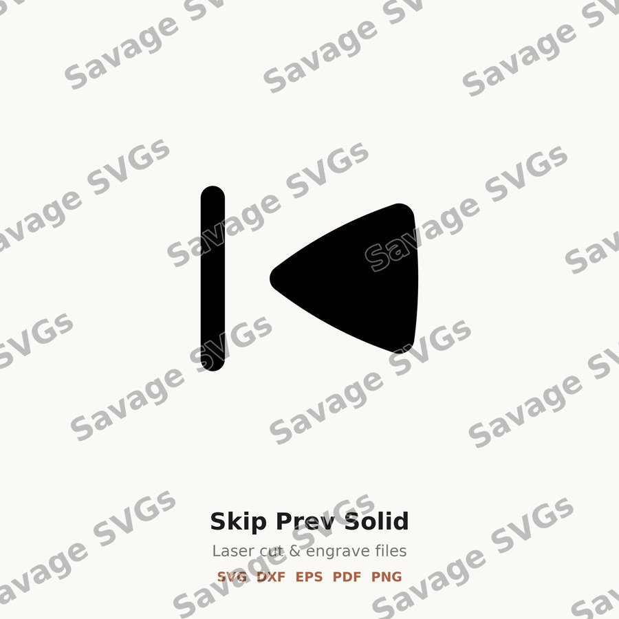 Skip Prev Solid