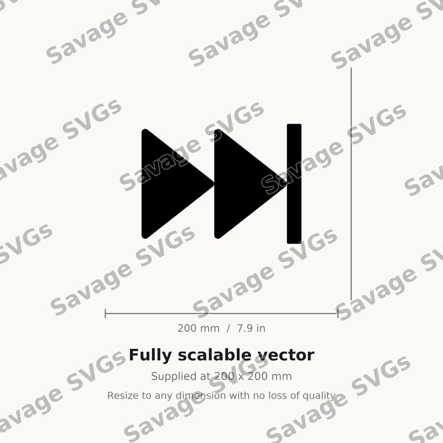 Skip to End Icon