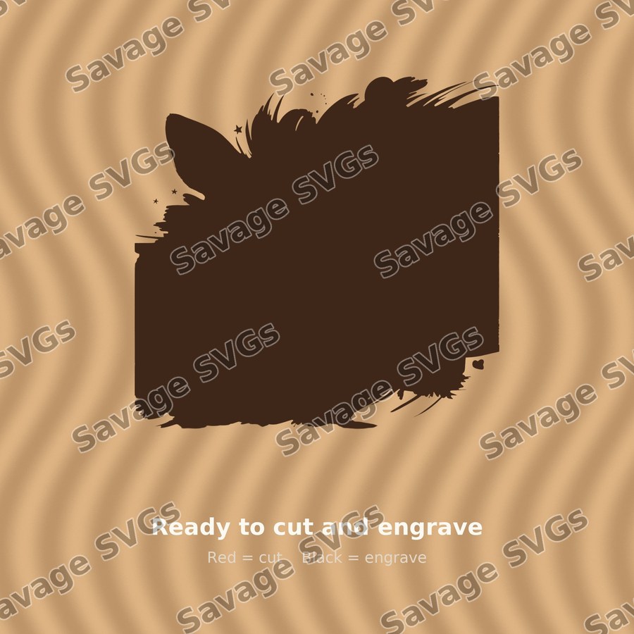 Sleeping Baby Deer On Star