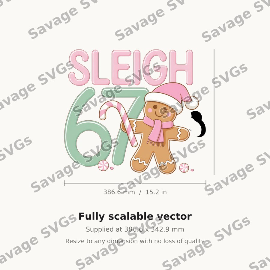 Sleigh 67 Gingerbread