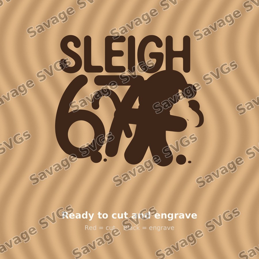 Sleigh 67 Gingerbread