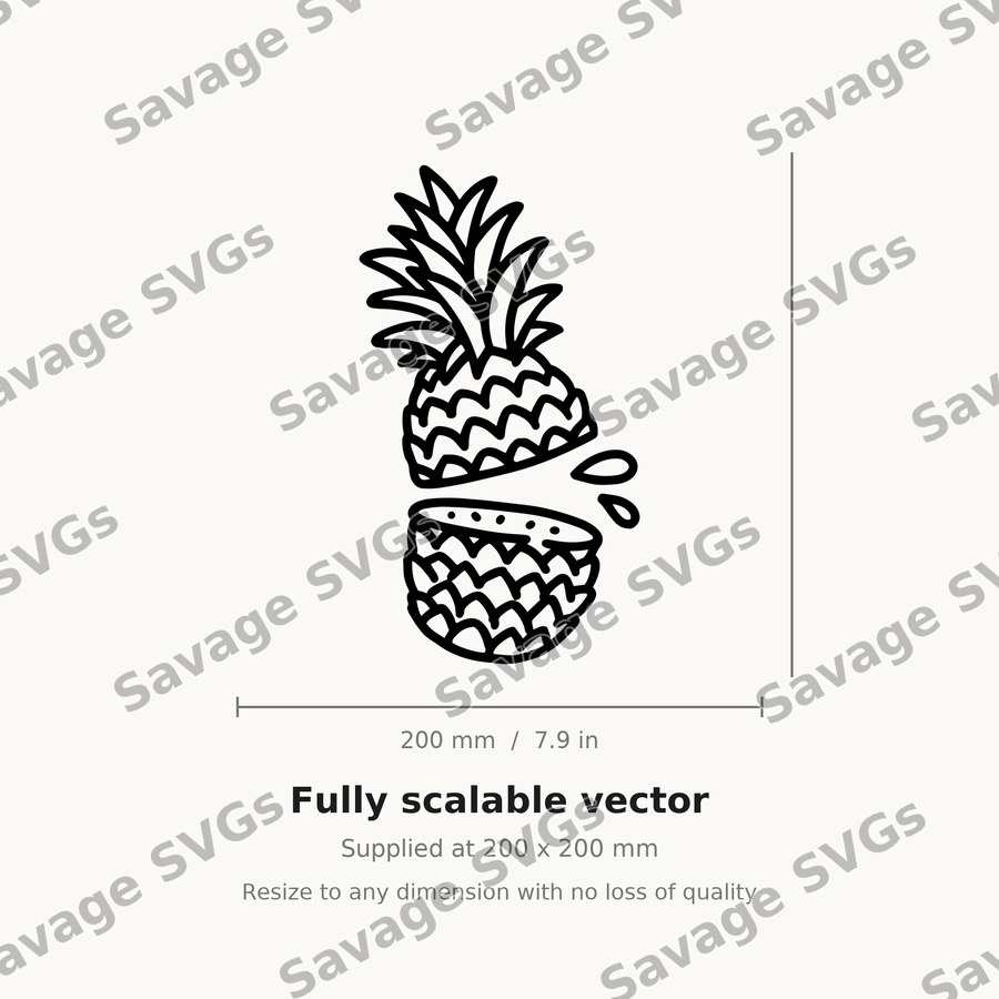 Sliced Pineapple