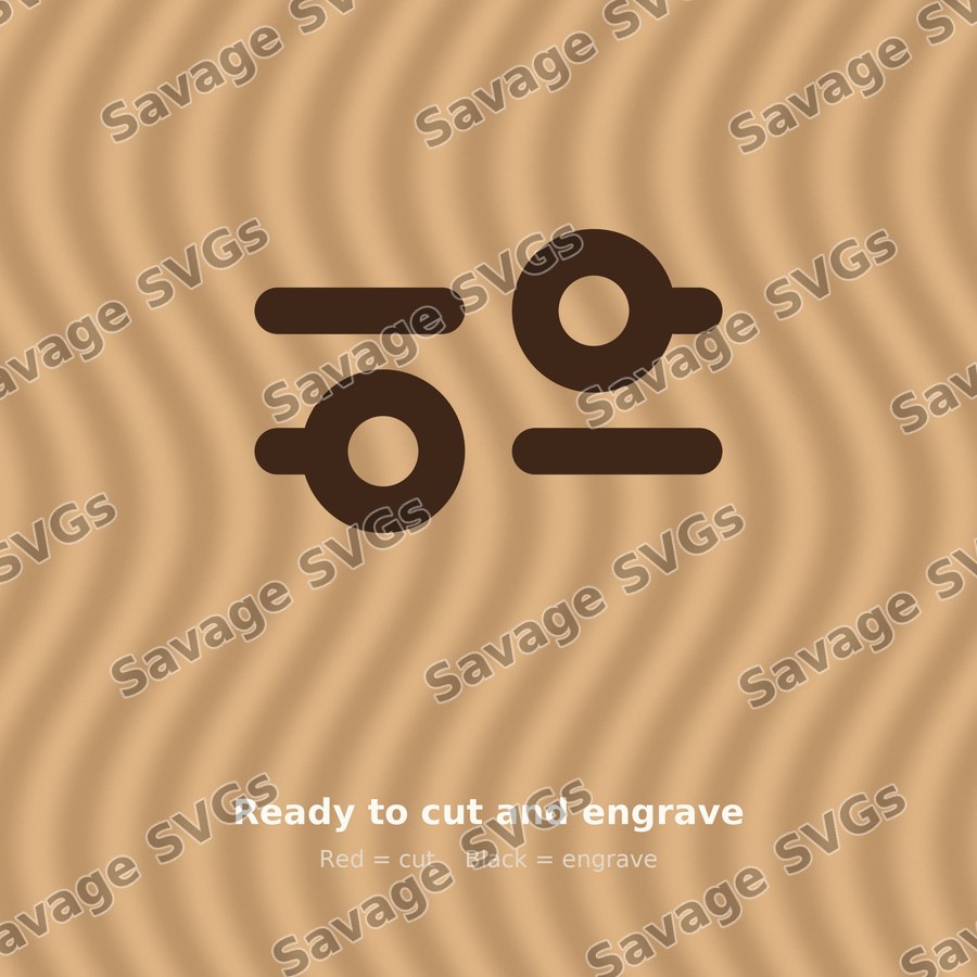 Settings Sliders Icon
