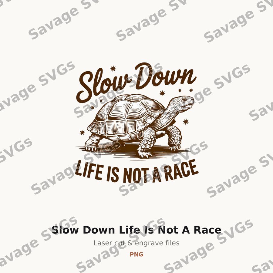Slow Down Life Is Not A Race