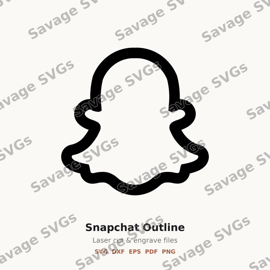 Snapchat Outline