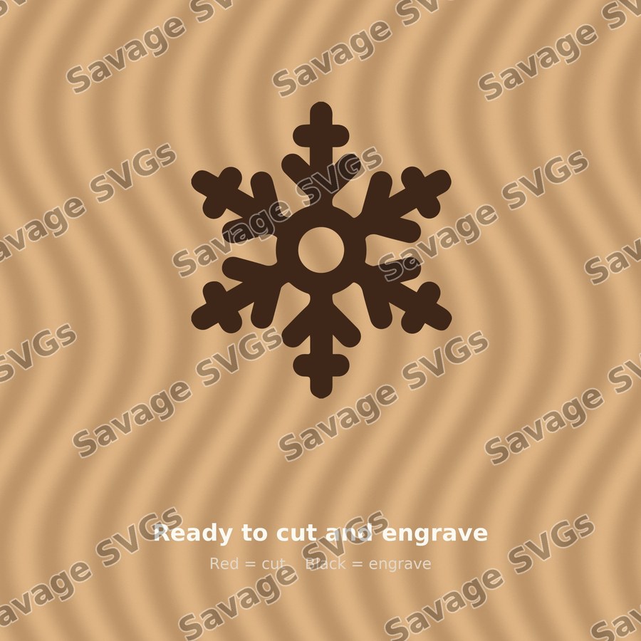 Snowflake Silhouette