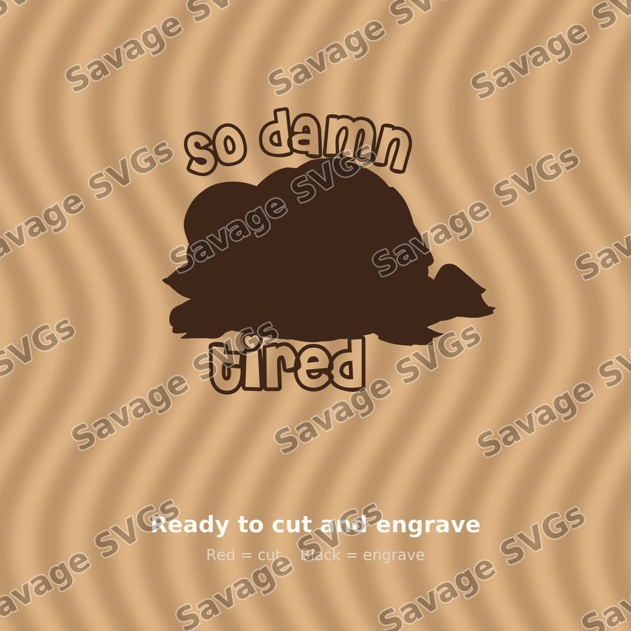 So Damn Tired Turtle