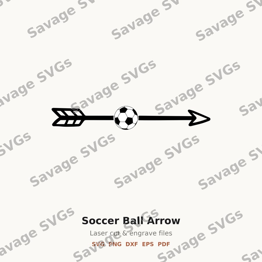 Soccer Ball Arrow