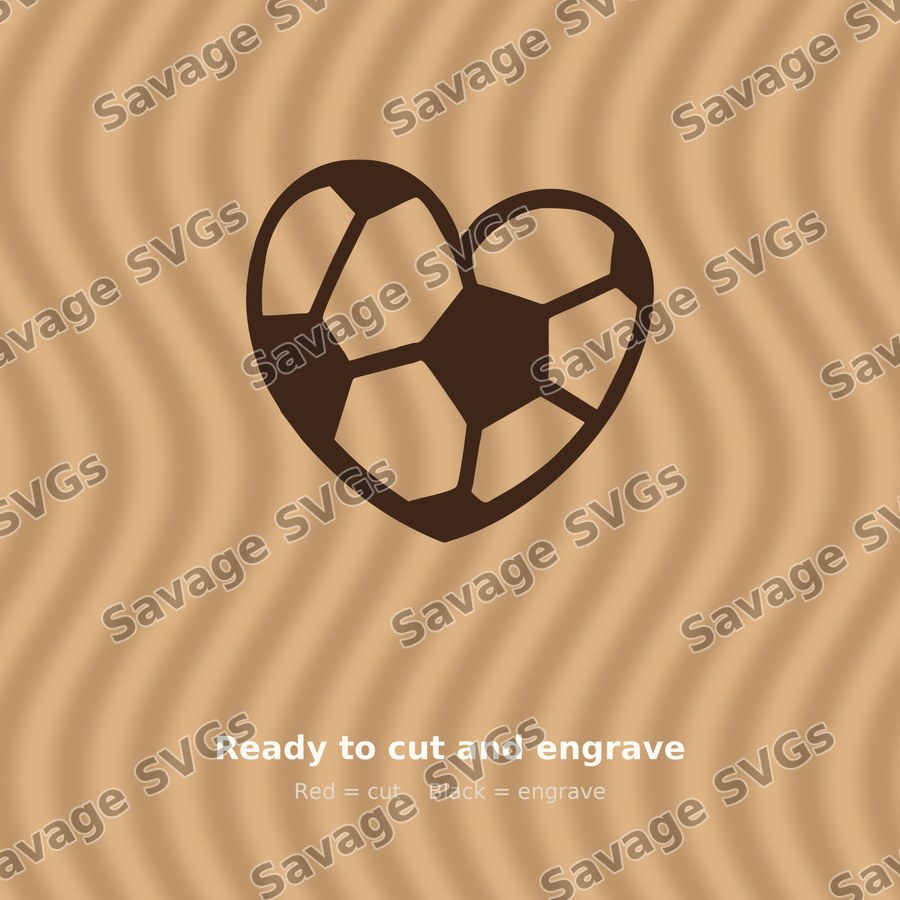 Soccer Ball Heart