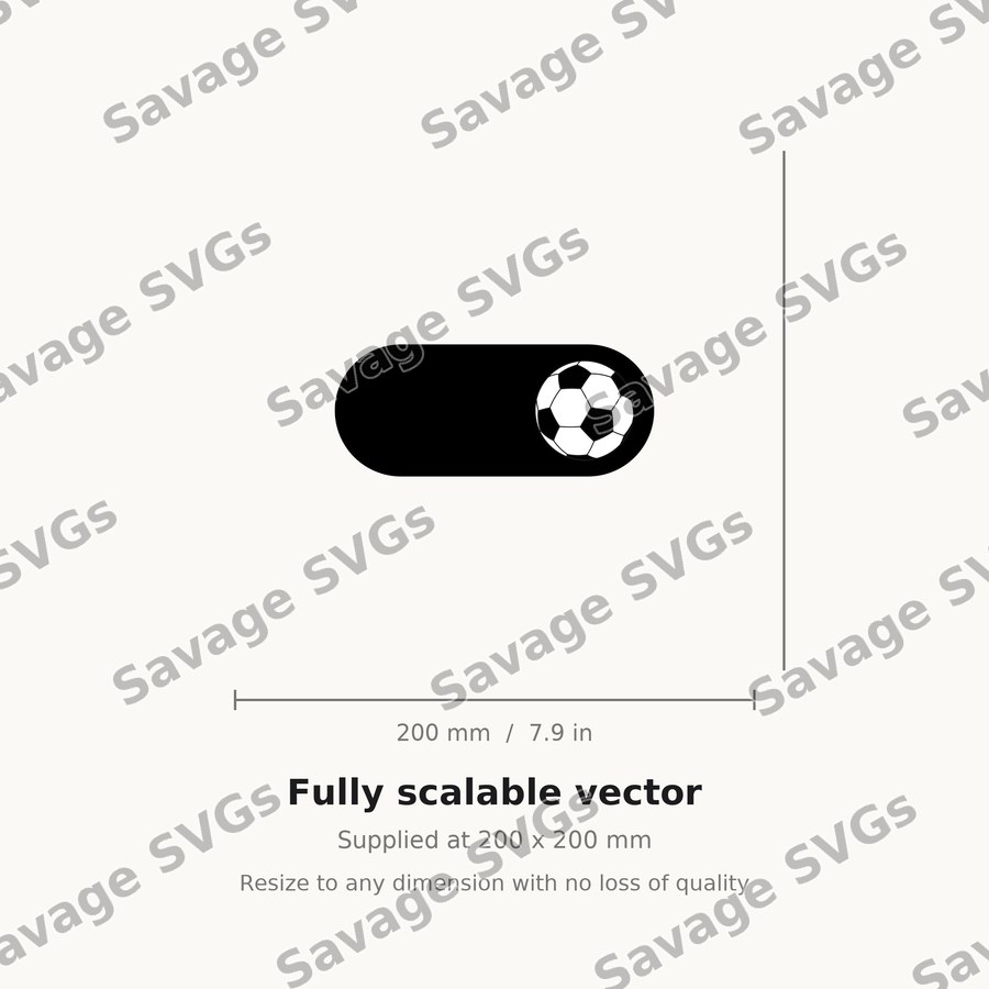Soccer Ball Name Plate