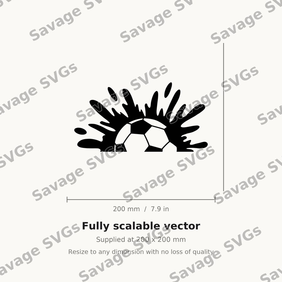Soccer Ball Splash