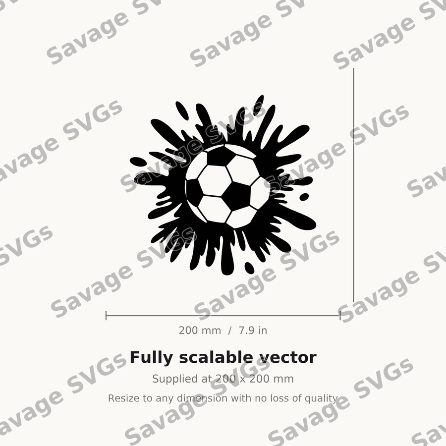 Soccer Ball Splash