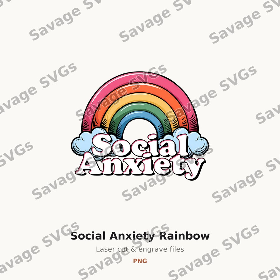 Social Anxiety Rainbow