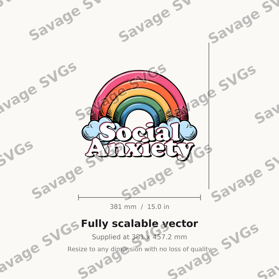 Social Anxiety Rainbow