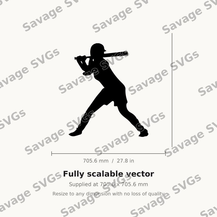 Softball 45 Girl With Bat 01