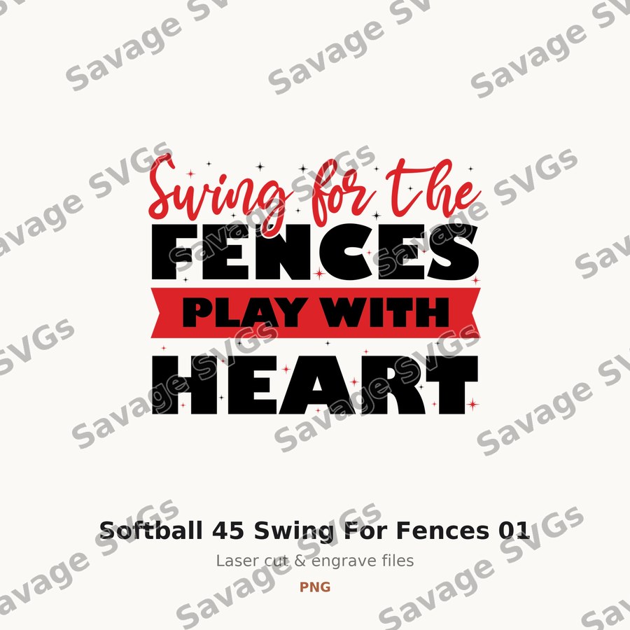 Softball 45 Swing For Fences 01
