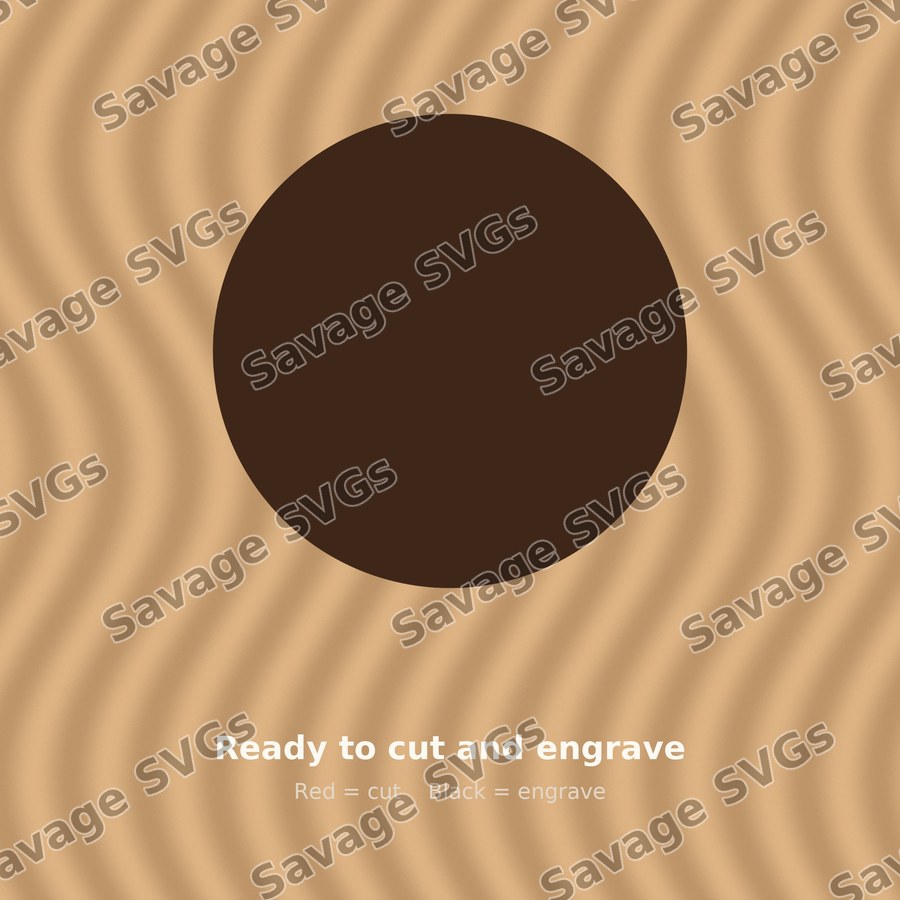 Solid Black Circle