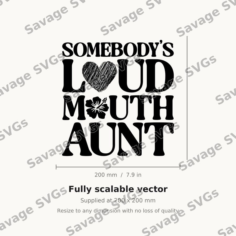 Somebody's Loud Mouth Aunt