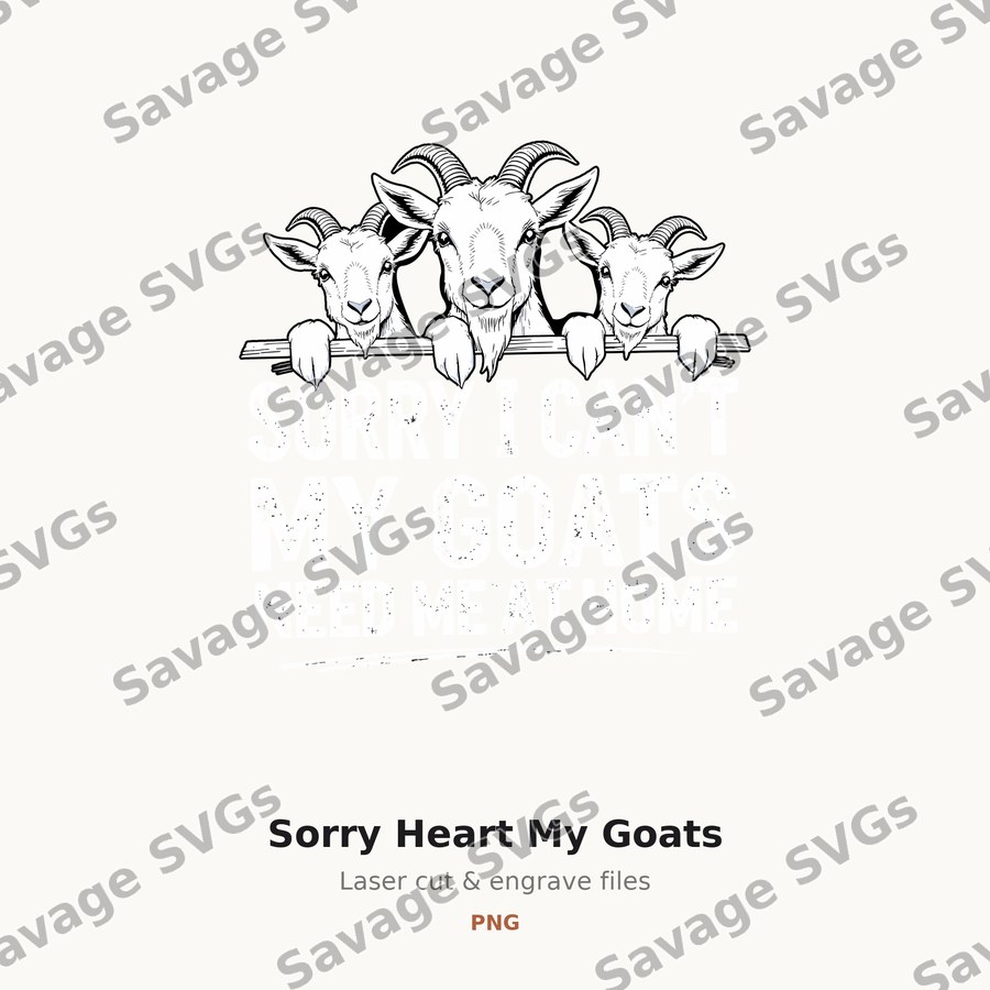 Sorry Heart My Goats