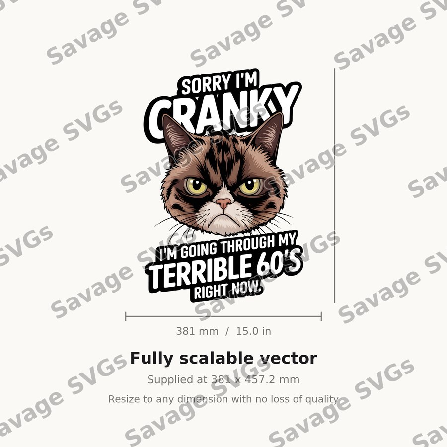 Sorry I'm Cranky