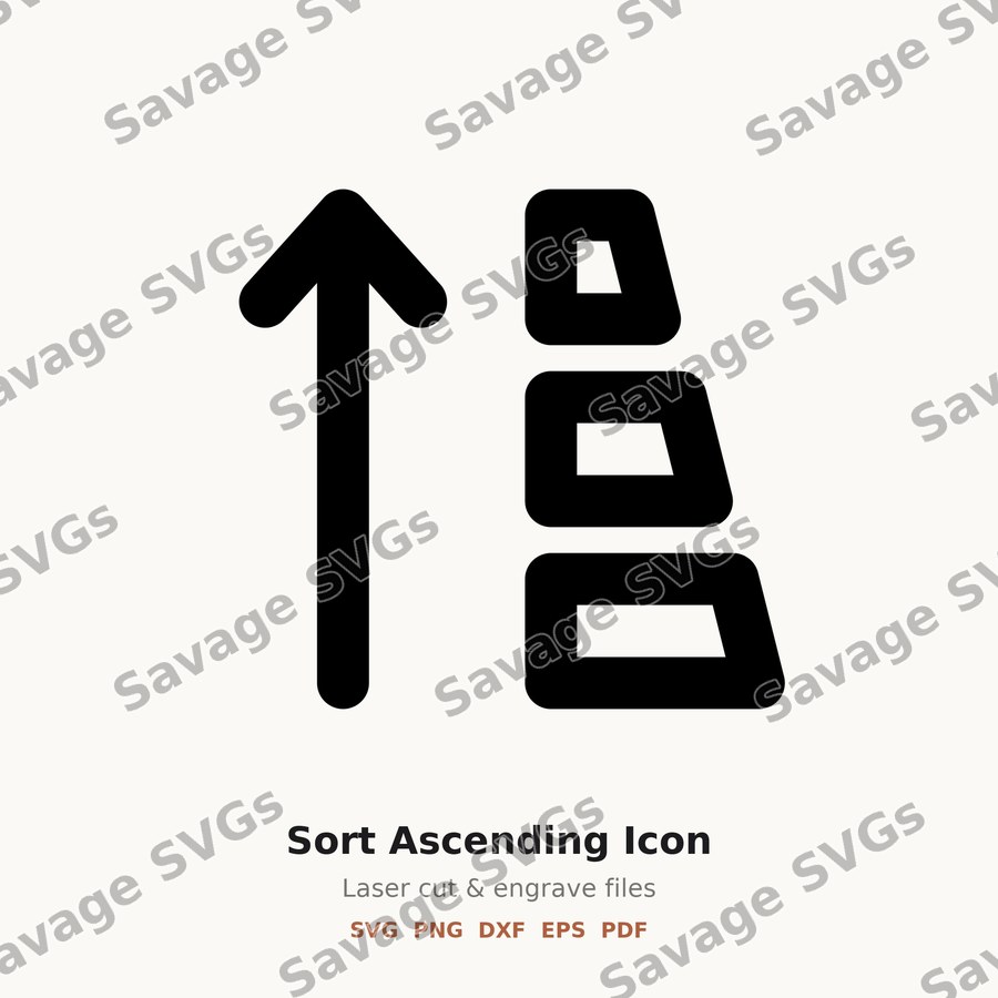 Sort Ascending Icon