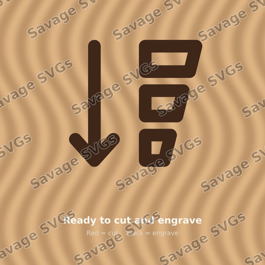 Sort Descending Icon