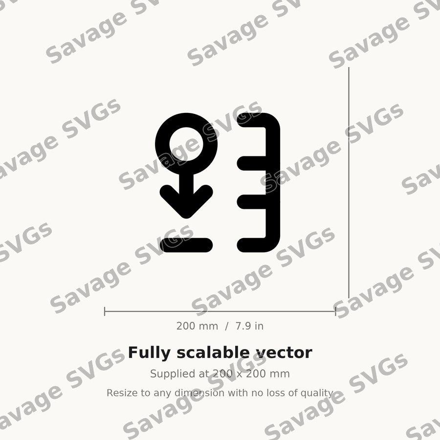 Sort List Icon