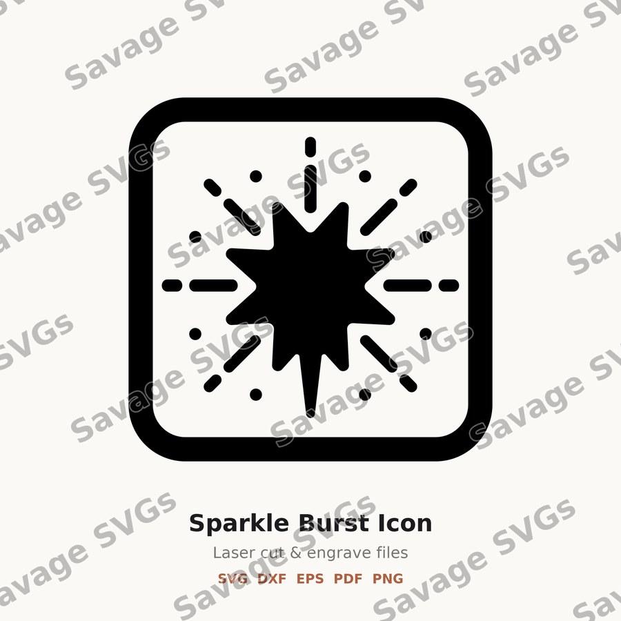 Sparkle Burst Icon