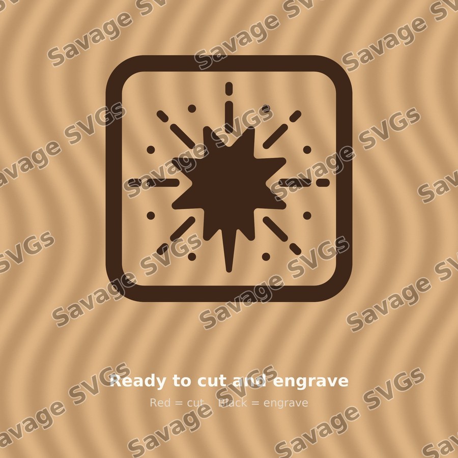 Sparkle Burst Icon