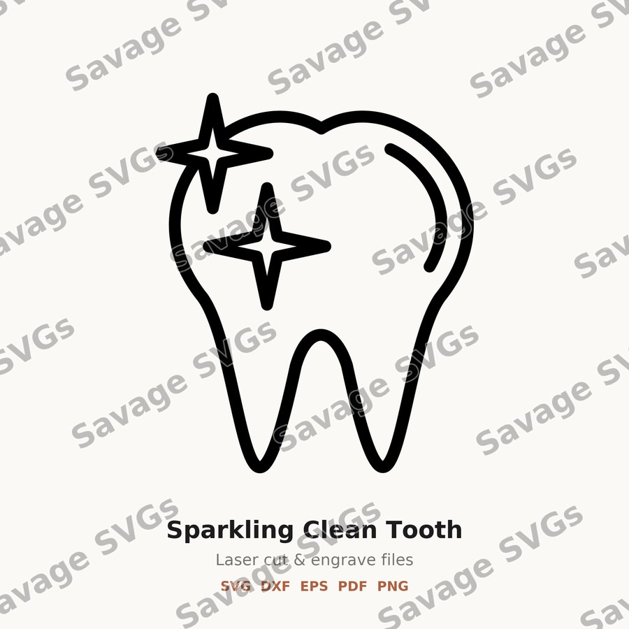 Sparkling Clean Tooth