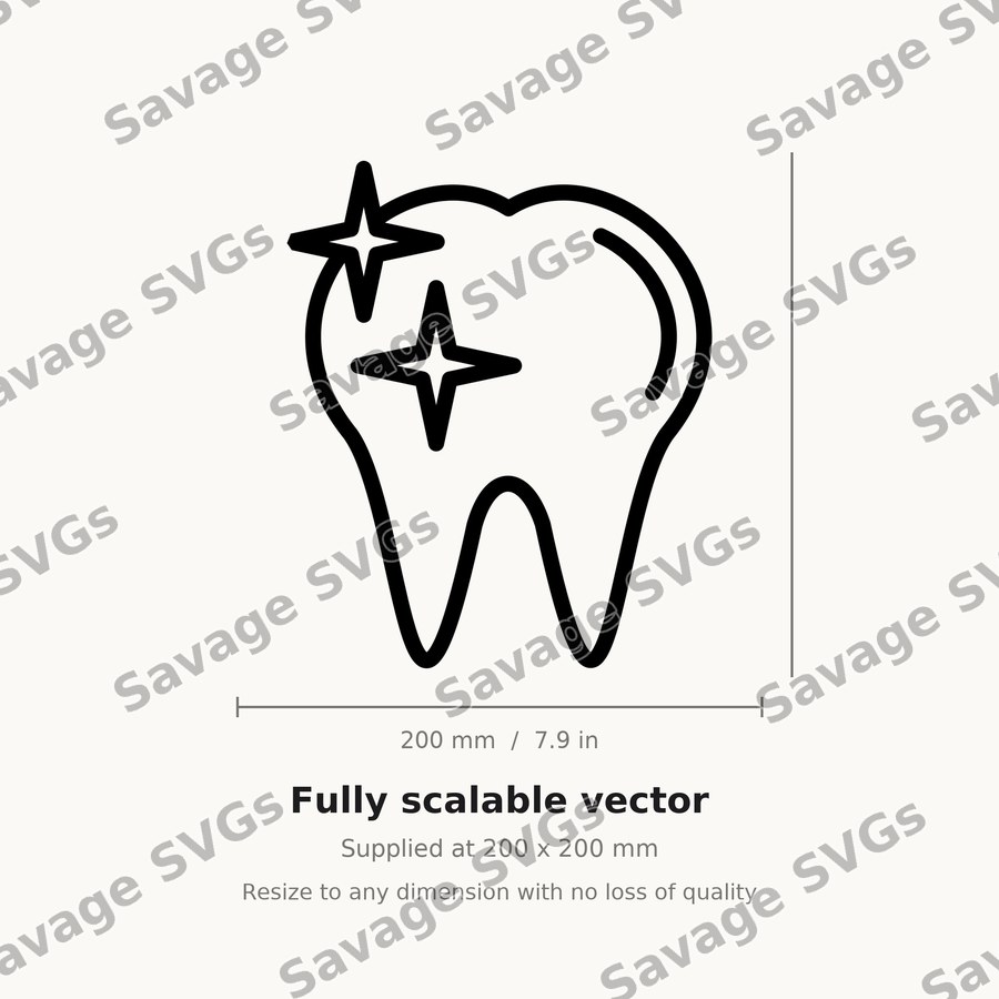 Sparkling Clean Tooth