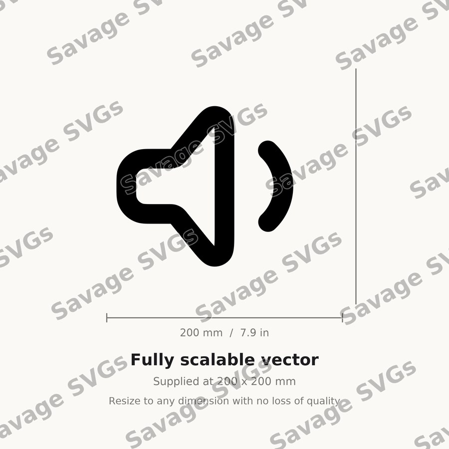 Speaker Volume Icon