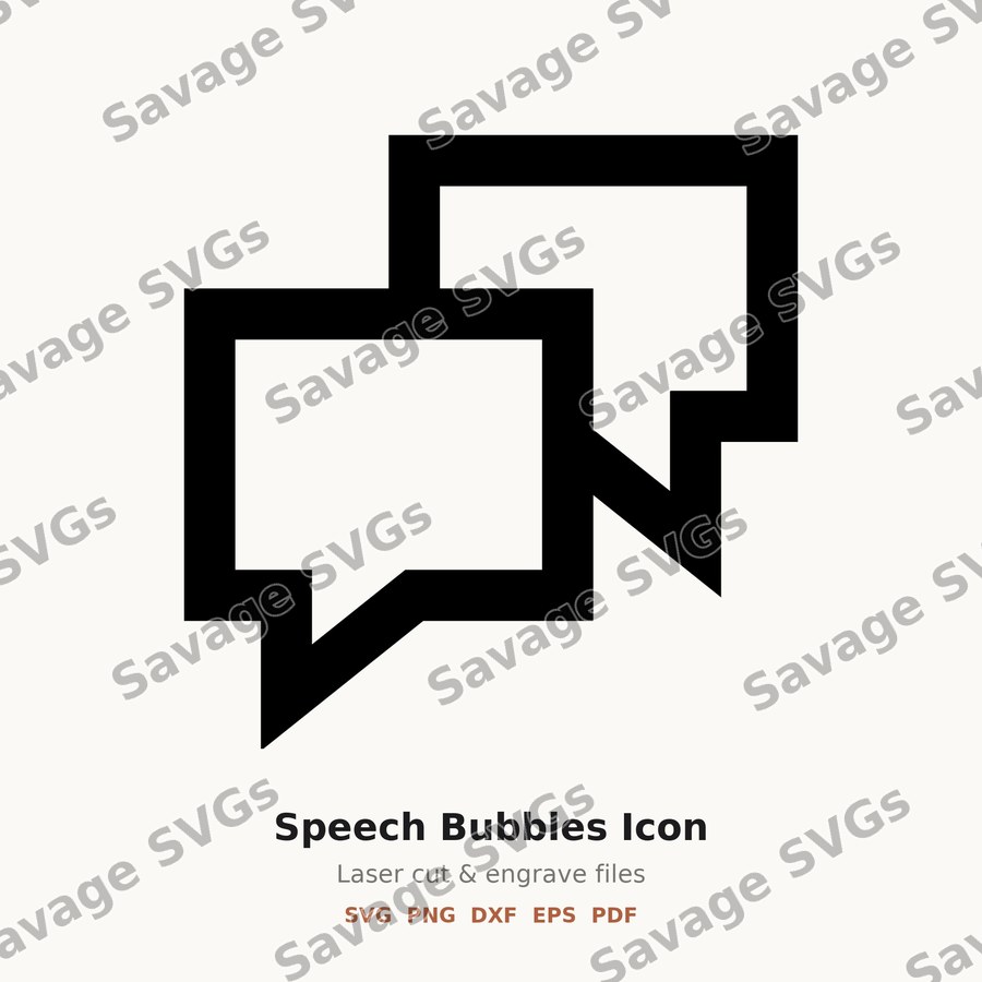 Speech Bubbles Icon