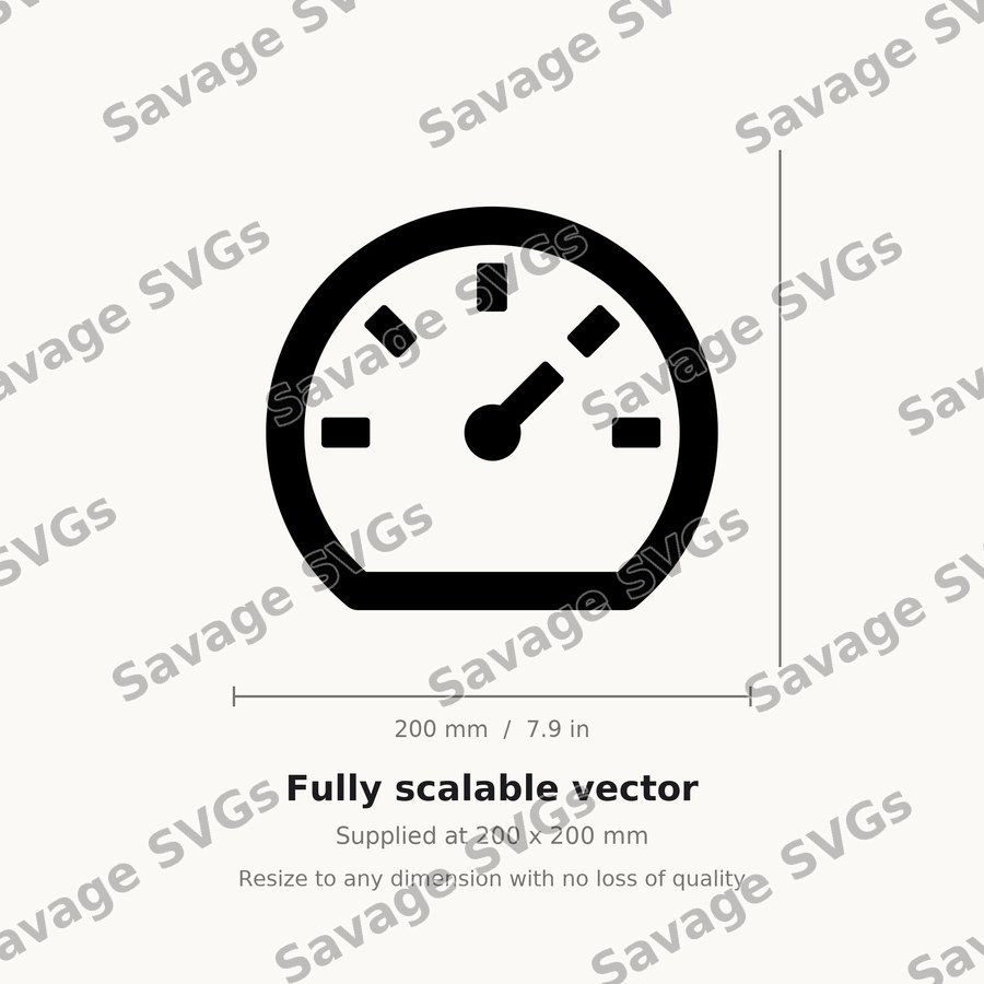 Speedometer Gauge