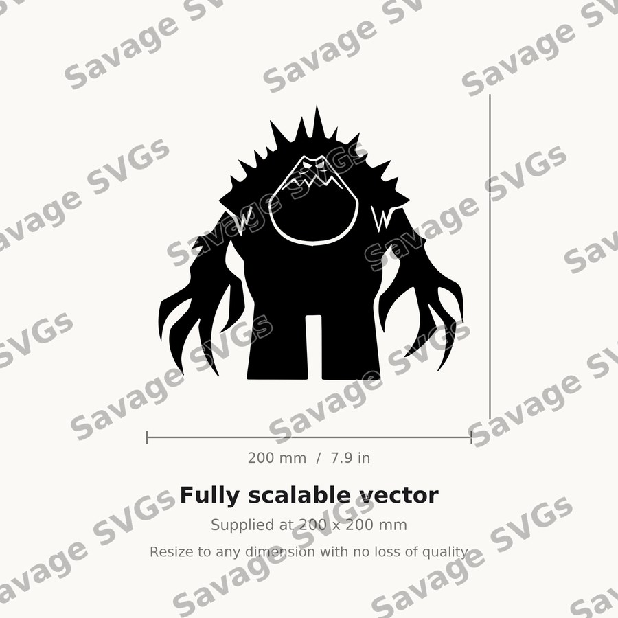 Spiky Claw Monster