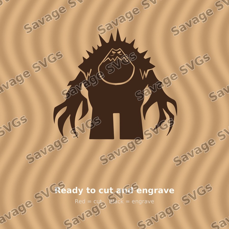 Spiky Claw Monster
