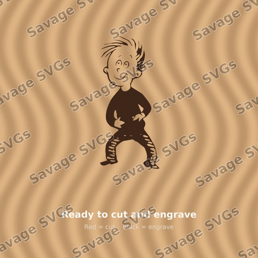 Spiky Haired Boy