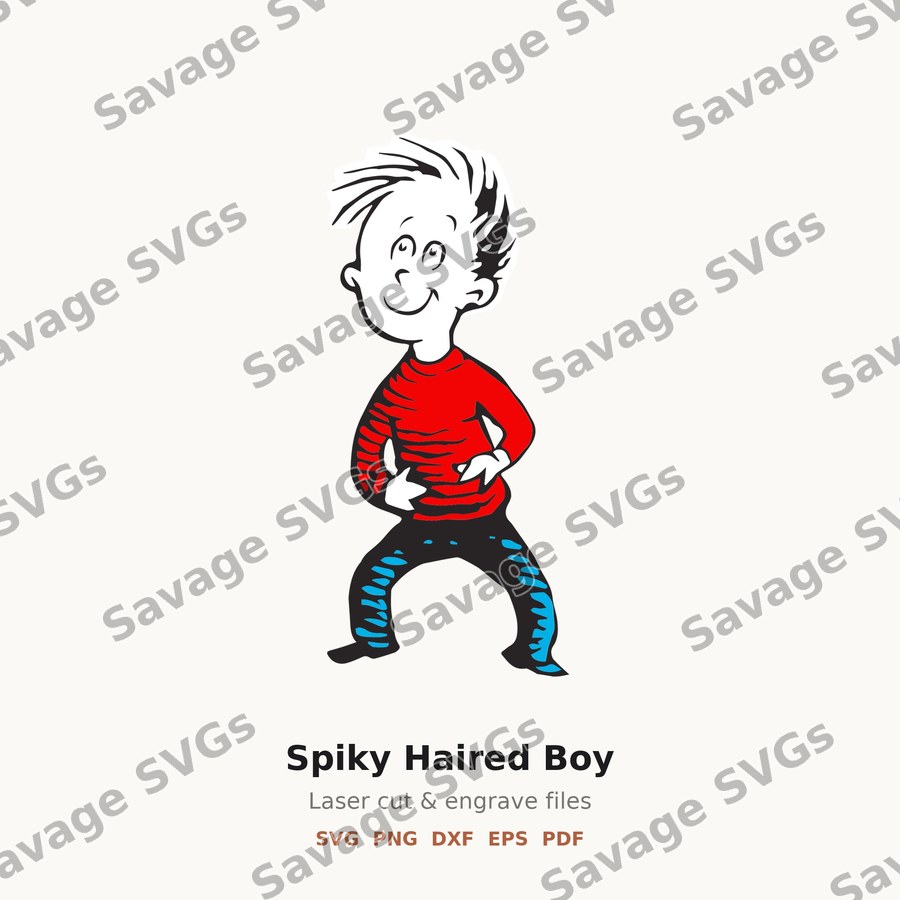 Spiky Haired Boy