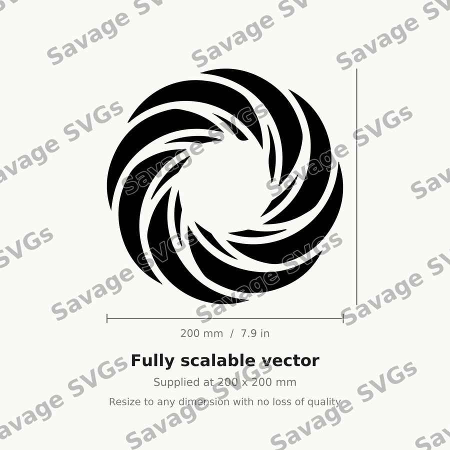 Spiral Vortex Emblem