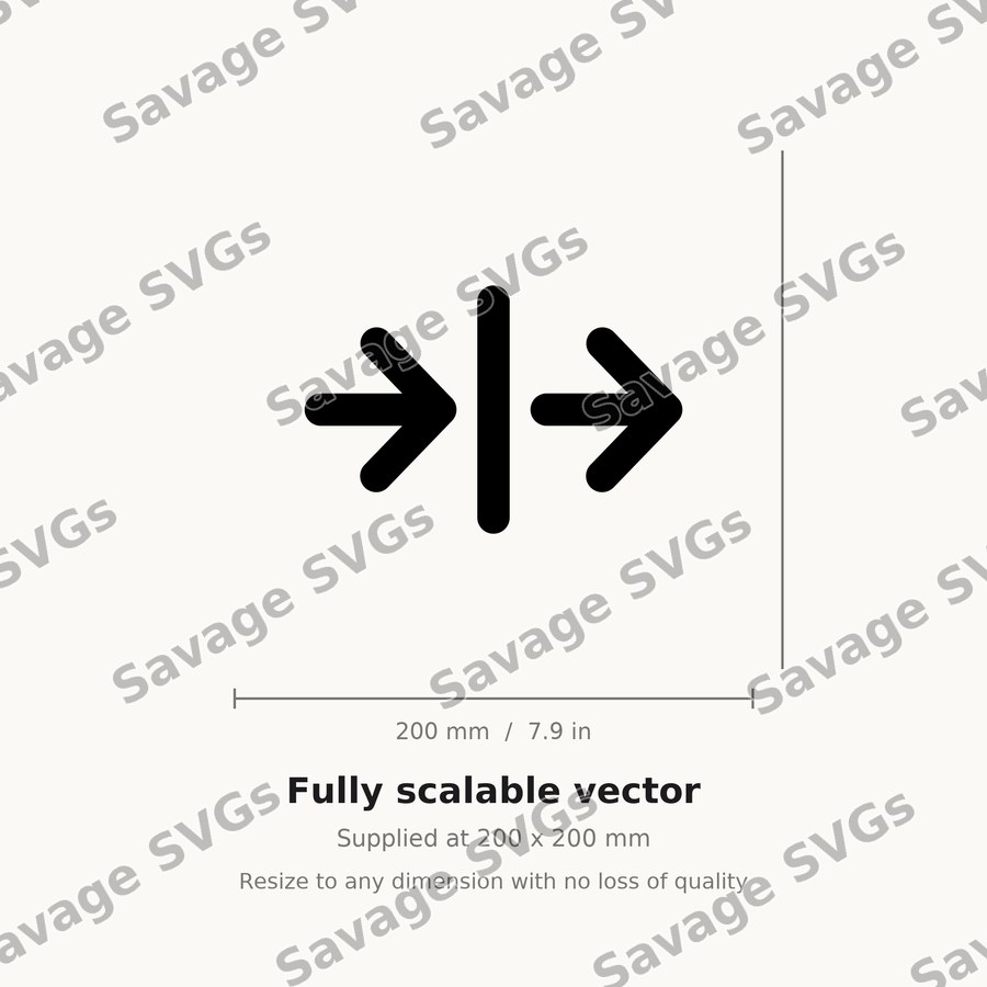 Split Arrows Icon
