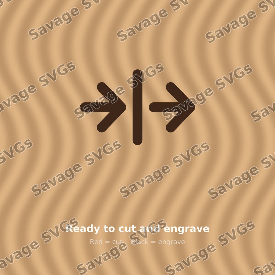 Split Arrows Icon