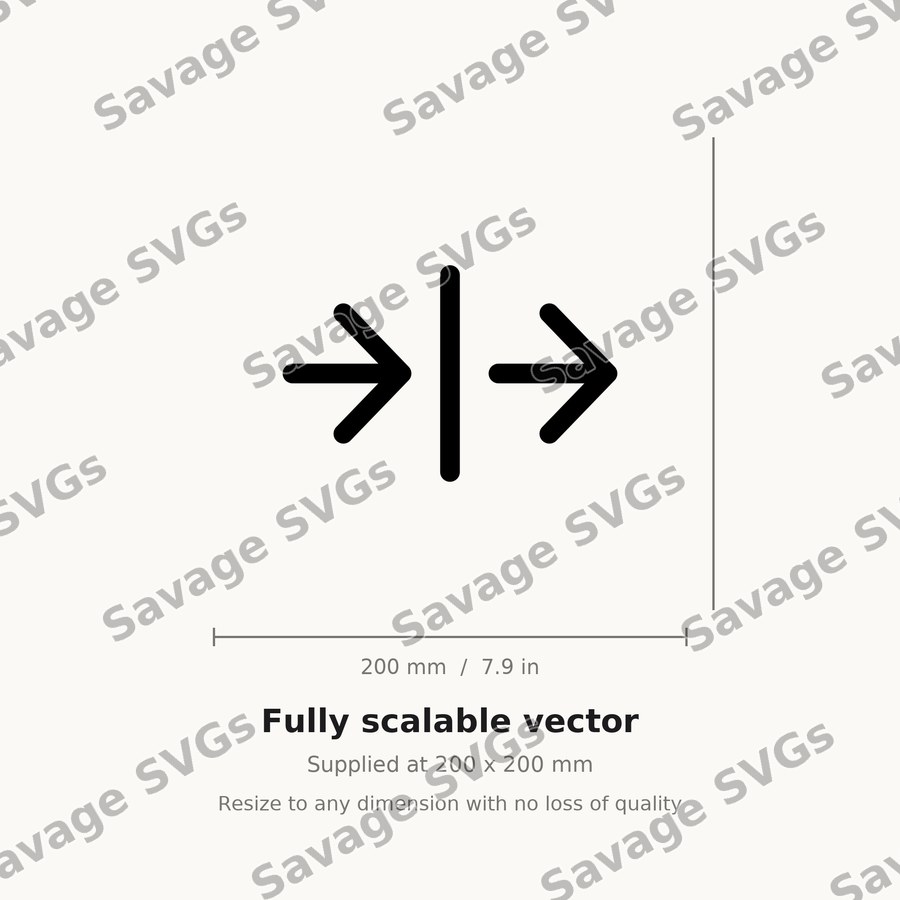 Split Arrows Icon