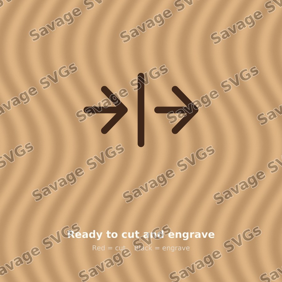 Split Arrows Icon
