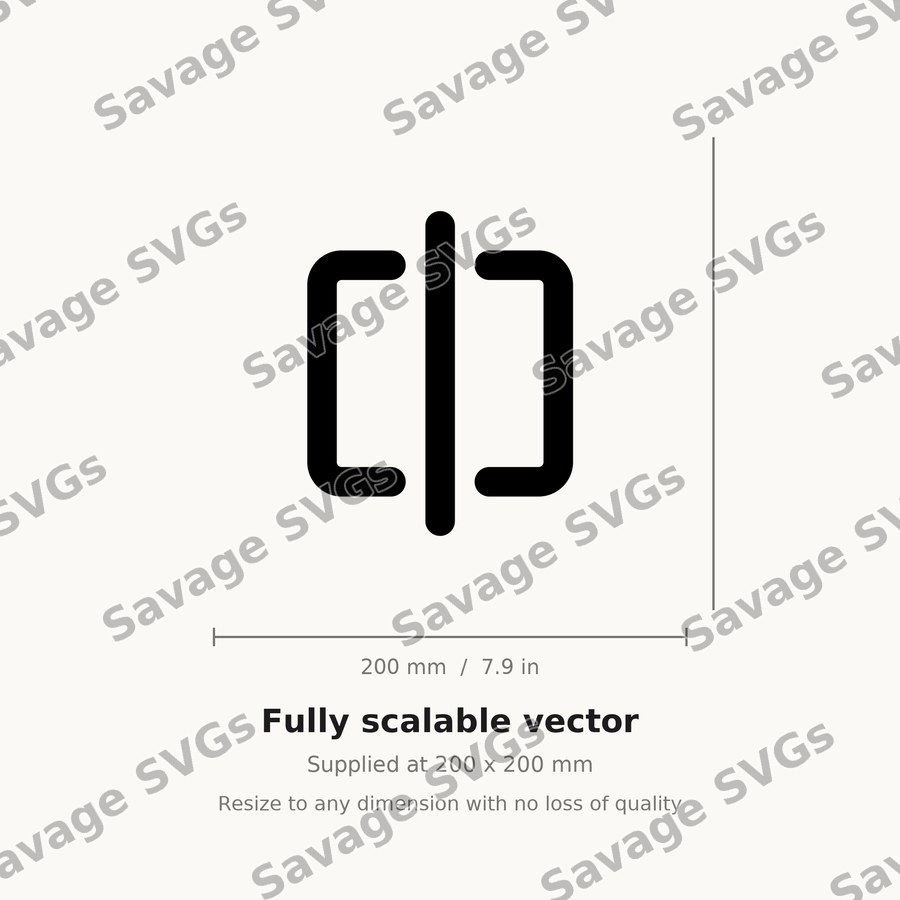 Split Bracket Symbol