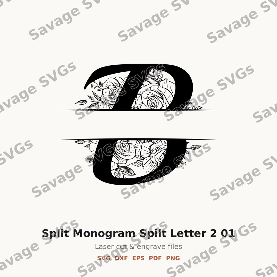 Split Monogram Spilt Letter 2 01