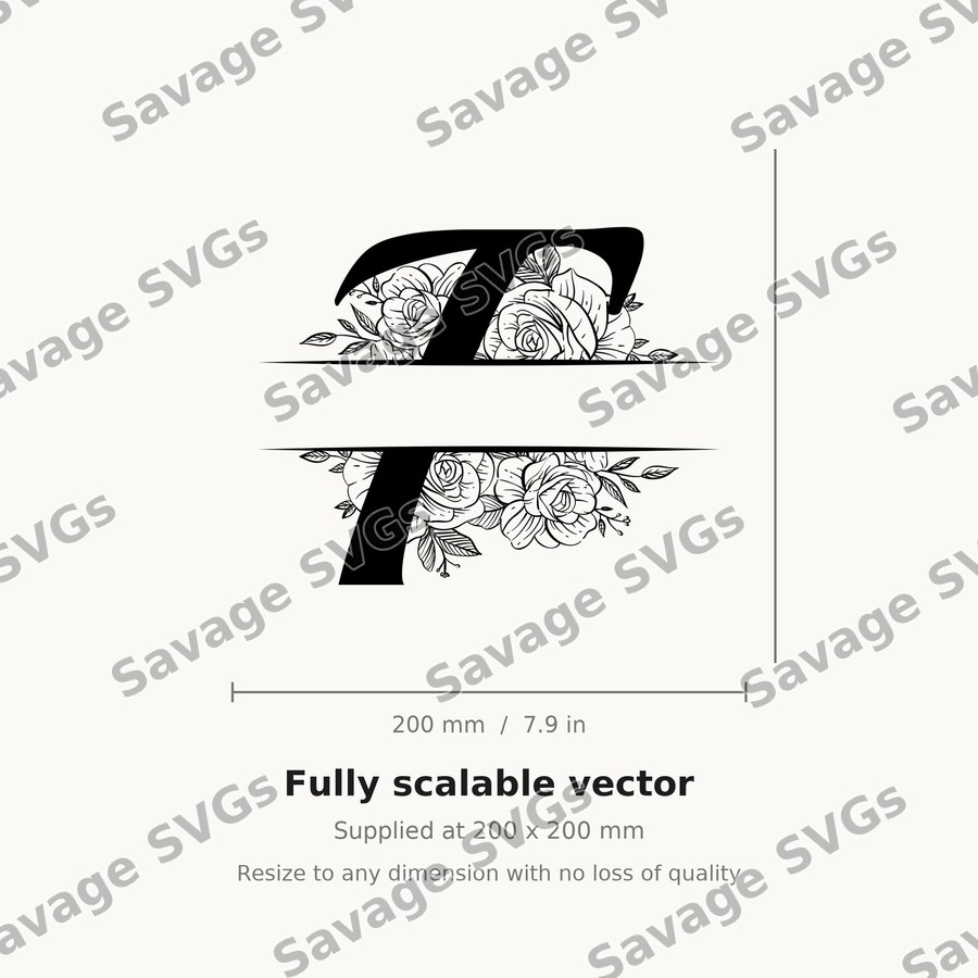 Split Monogram Spilt Letter 6 01